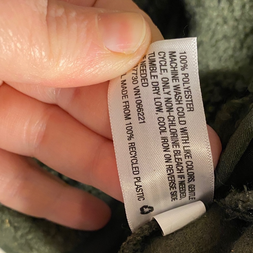 Women's Sherpa Cropped Jacket in Olive Green - Picture 4 of 7